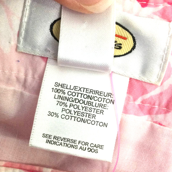 VTG Talbots Women's Barbie Pink Floral Wrap Lined Cotton Maxi Skirt Size 8 - Picture 7 of 16